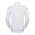 Blanc - argent - Back - Russell Collection - Chemise - Homme