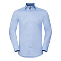 Bleu clair - Bleu - Front - Russell Collection - Chemise - Homme