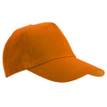 Orange - Front - SOLS - Casquette de baseball BUZZ - Unisexe