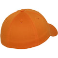 Orange - Back - Flexfit - Casquette peignée WOOLY - Unisexe
