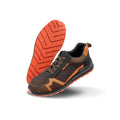 Noir - orange - Back - Result - Chaussures de securité sportive - Adulte