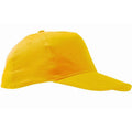 Or - Front - SOLS Sunny - Casquette - Adulte