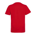 Rouge - Back - SOLS - T-shirt manches courtes MILO - Unisexe