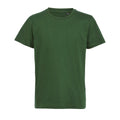 Vert bouteille - Front - SOLS - T-shirt manches courtes MILO - Unisexe