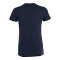 Bleu foncé - Back - SOLS - T-shirt manches courtes REGENT - Femme