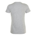 Gris chiné - Back - SOLS - T-shirt manches courtes REGENT - Femme