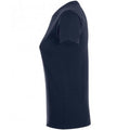 Bleu marine - Side - SOLS - T-shirt manches courtes REGENT - Femme