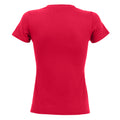 Rouge - Back - SOLS - T-shirt manches courtes REGENT - Femme