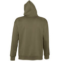 Vert armée - Back - SOLS Slam - Sweatshirt à capuche - Homme