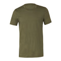 Vert militaire - Front - Bella + Canvas - T-shirt - Unisexe