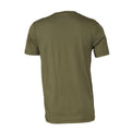 Vert militaire - Back - Bella + Canvas - T-shirt - Unisexe
