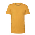 Jaune moutarde - Front - Bella + Canvas - T-shirt - Unisexe