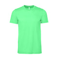 Vert synthétique - Front - Bella + Canvas - T-shirt - Unisexe