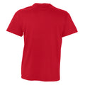 Rouge - Back - SOLS Victory - T-shirt à manches courtes et col en V - Homme