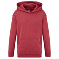Rouge chiné - Front - Fruit Of The Loom - Sweat à capuche CLASSIC - Unisexe