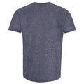 Bleu marine chiné - Back - AWDis - T-Shirt URBAIN - Unisexe