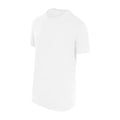 Blanc - Side - AWDis - T-Shirt FITNESS - Unisexe
