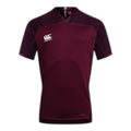 Bordeaux - Front - Canterbury - Maillot EVADER - Adulte