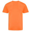 Orange fluo - Back - AWDis - T-Shirt TRI-BLEND - Unisexe