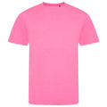 Rose fluo - Front - AWDis - T-Shirt TRI-BLEND - Unisexe