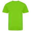 Vert fluo - Back - AWDis - T-Shirt TRI-BLEND - Unisexe