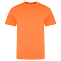 Orange fluo - Front - AWDis - T-Shirt TRI-BLEND - Unisexe