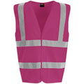 Framboise - Front - PRO RTX - Gilet HIGH VISIBILITY - Adulte