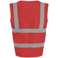 Rouge - Back - PRO RTX - Gilet HIGH VISIBILITY - Adulte