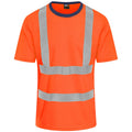 Orange - bleu marine - Front - PRO RTX - T-shirt - Homme