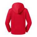 Rouge - Back - Russell - Sweat à capuche AUTHENTIC - Unisexe