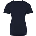 Bleu marine - Back - Awdis - T-shirt JUST TS THE - Femme