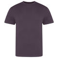 Violet foncé - Front - AWDis - T-Shirt - Hommes