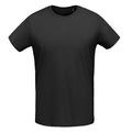 Noir - Front - SOLS - T-shirt manches courtes MARTIN - Homme