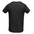 Noir - Back - SOLS - T-shirt manches courtes MARTIN - Homme