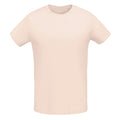 Rose pâle - Front - SOLS - T-shirt manches courtes MARTIN - Homme