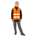 Orange fluo - Back - Result - Gilet haute visibilité - Enfant