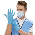 Bleu - Front - Result Essential Hygiene - Gants jetables