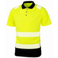 Jaune fluo - Front - Result Genuine Recycled - Polo - Homme