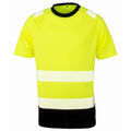 Jaune fluo - Front - Result Genuine Recycled - T-shirt - Homme