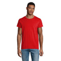 Rouge - Back - SOLS - T-shirt organique CRUSADER - Homme