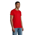 Rouge - Side - SOLS - T-shirt organique CRUSADER - Homme