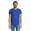 Bleu roi - Back - SOLS - T-shirt organique CRUSADER - Homme