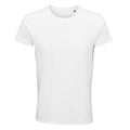 Blanc - Front - SOLS - T-shirt organique CRUSADER - Homme