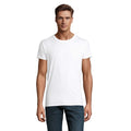 Blanc - Back - SOLS - T-shirt organique CRUSADER - Homme