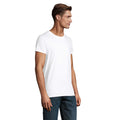 Blanc - Side - SOLS - T-shirt organique CRUSADER - Homme