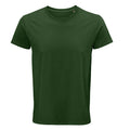 Vert bouteille - Front - SOLS - T-shirt organique CRUSADER - Homme