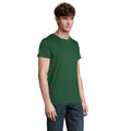 Vert bouteille - Side - SOLS - T-shirt organique CRUSADER - Homme