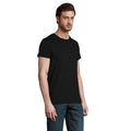 Noir - Side - SOLS - T-shirt organique CRUSADER - Homme
