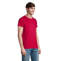 Fuchsia - Side - SOLS - T-shirt organique CRUSADER - Homme