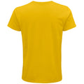 Jaune foncé - Pack Shot - SOLS - T-shirt organique CRUSADER - Homme